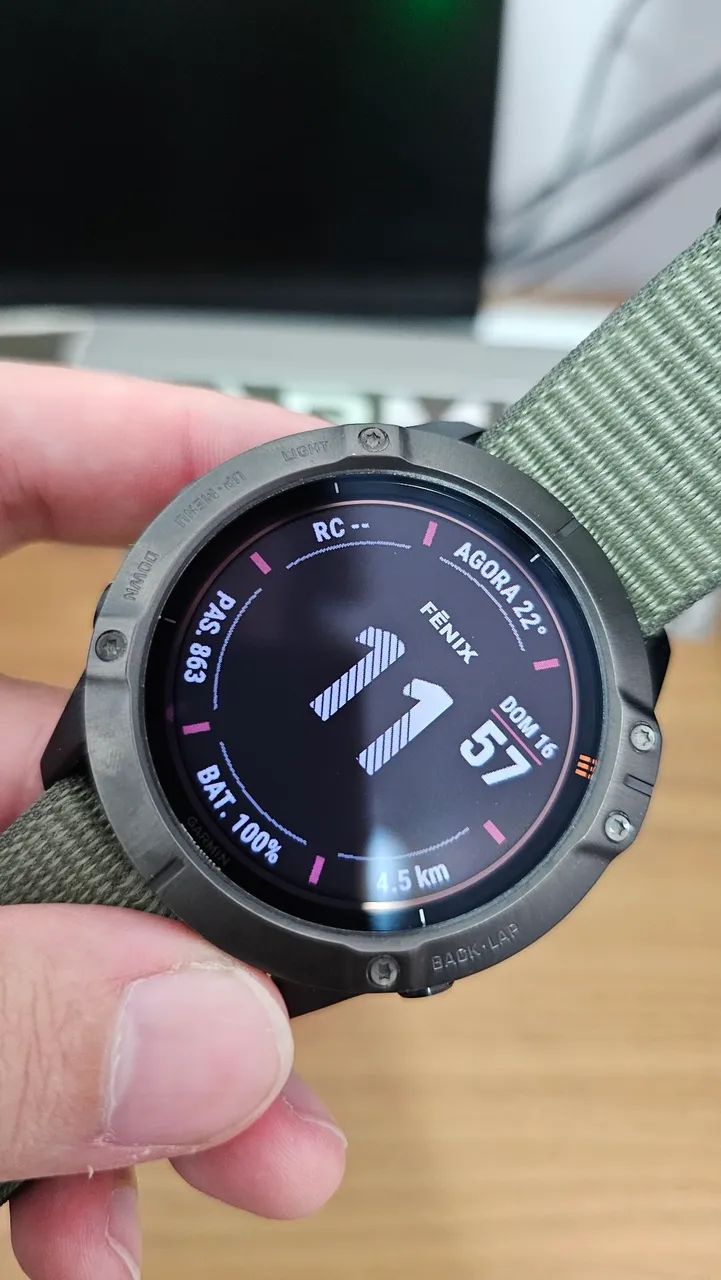 Relógio Garmin Fenix 6 Pro Solar - Foto 4