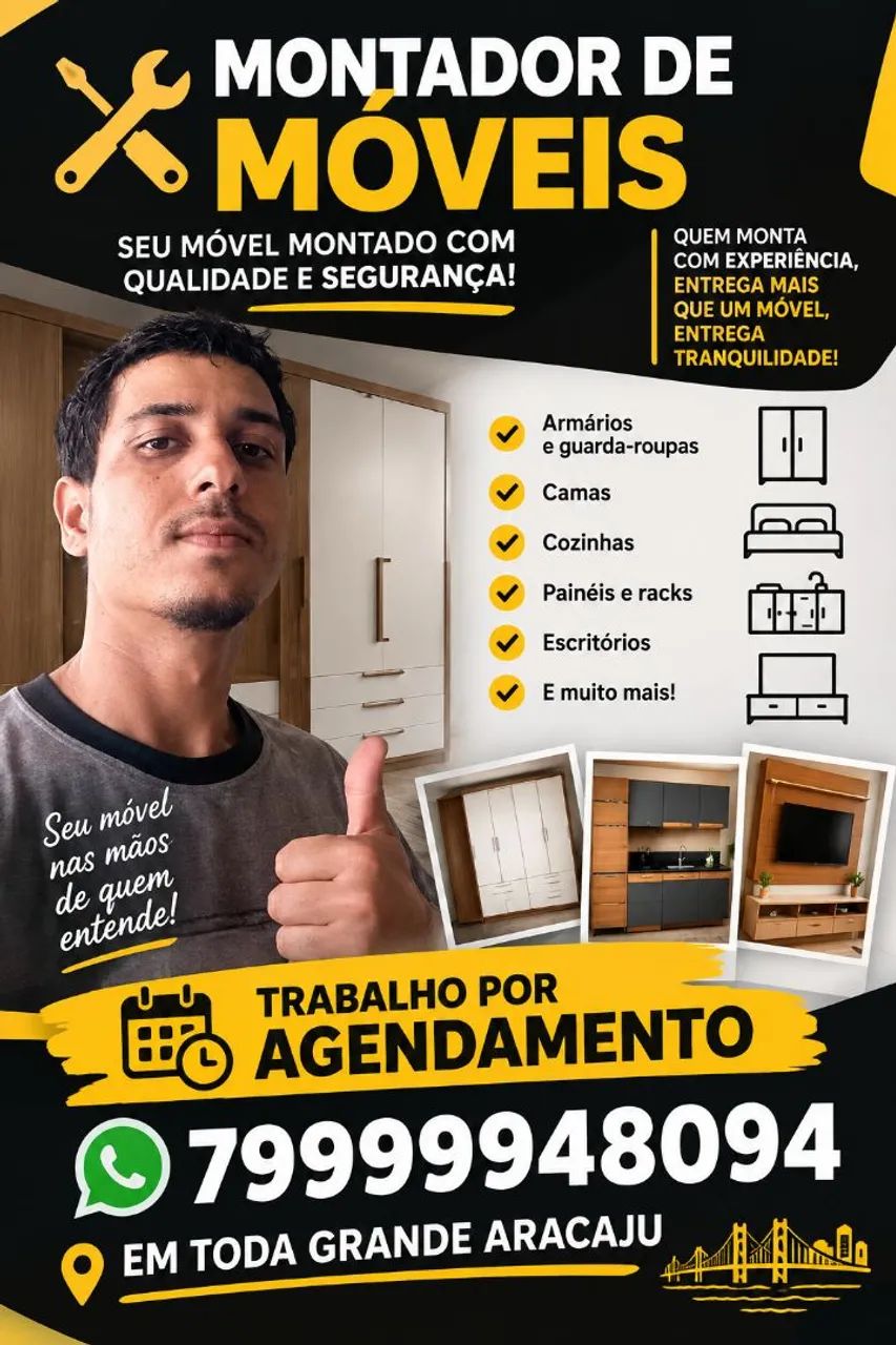 Montagem e pequenas reformas / Móveis 
