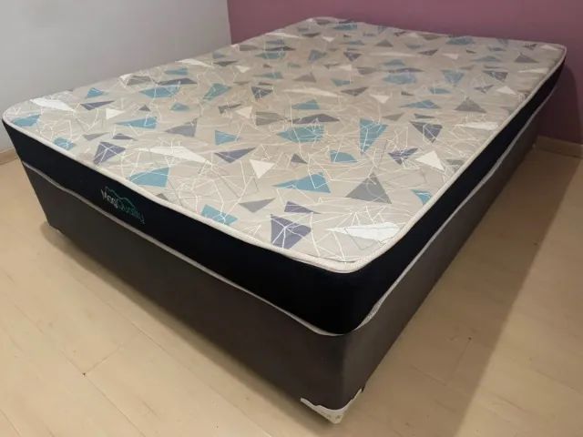 Cama Box Casal - Ótimo Estado - Foto 2