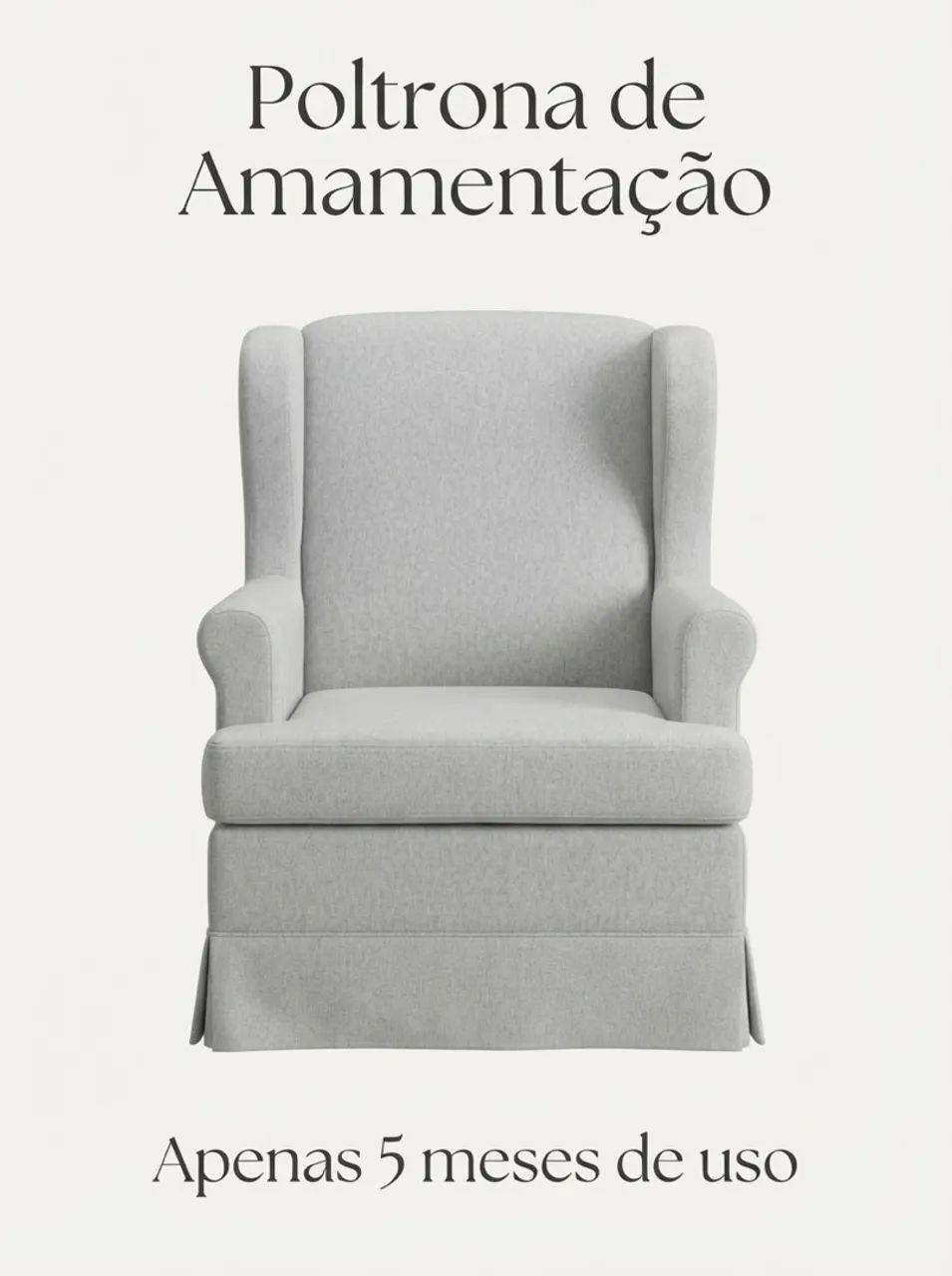 Poltrona de amamentação 