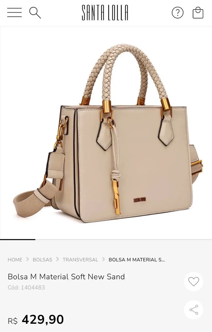 Bolsa Santa Lolla original  - Foto 5