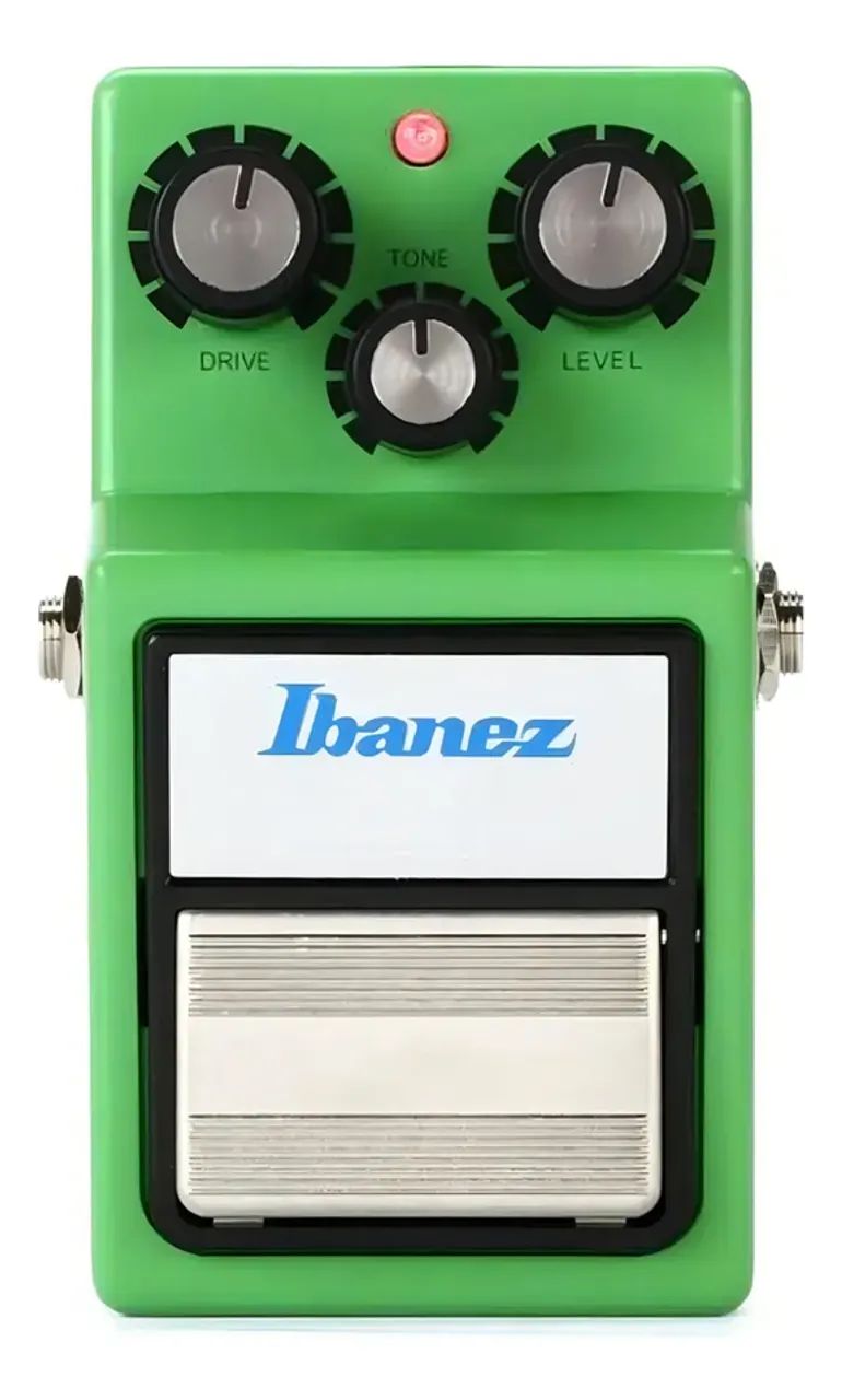 ギター Ibanez TS9 Tube Screamer mod Pedal de efeito Ibanez Tube Screamer TS9 verde - Instrumentos