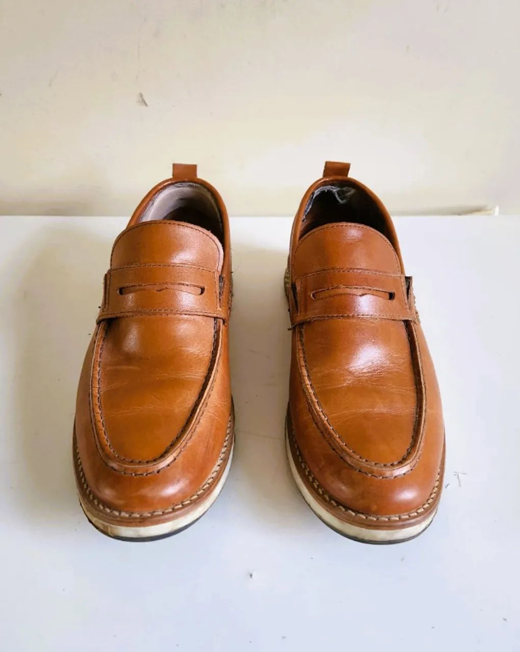 Sapato Mocassim Loafer Santorini Couro Legitimo Tam 41 - Foto 2