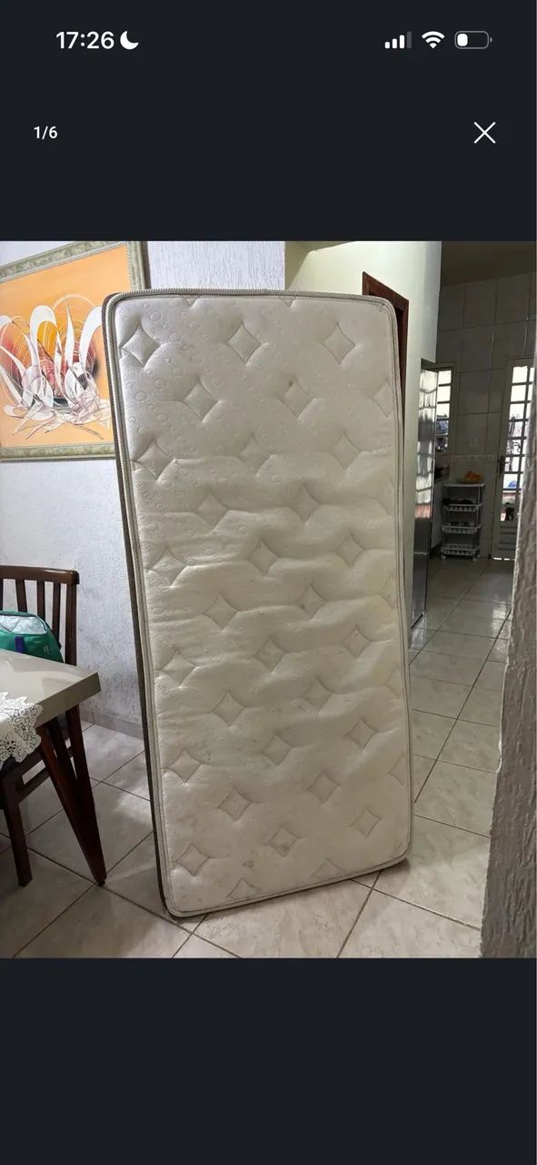 Colchão de solteiro orthocrin 