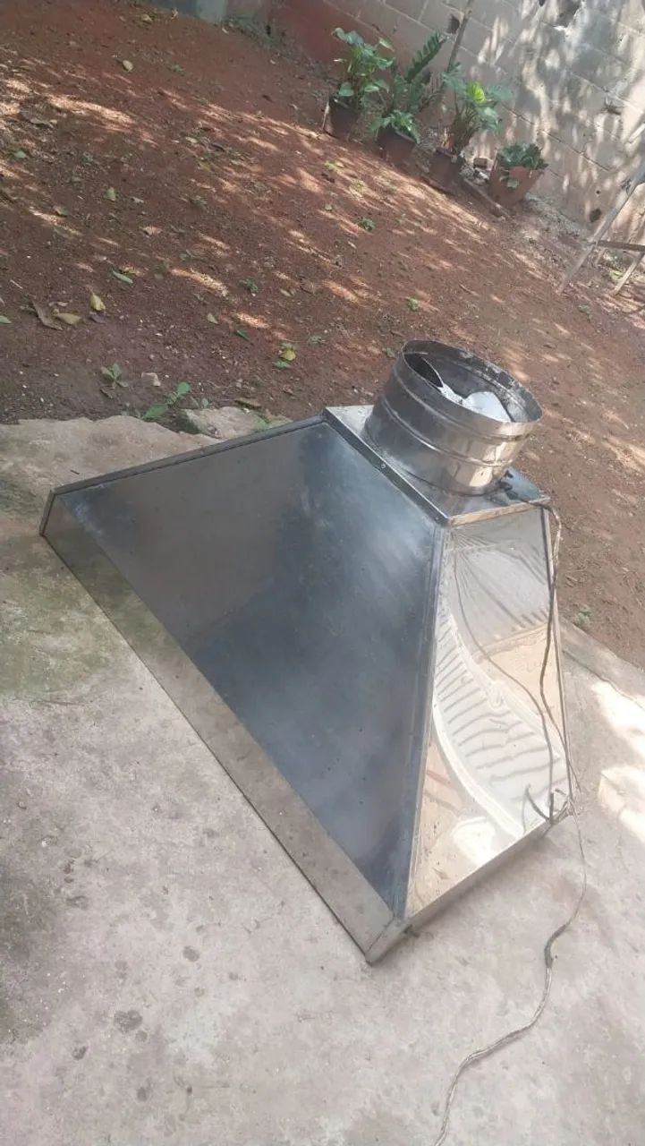 Coifa inox com exausto  - Foto 2