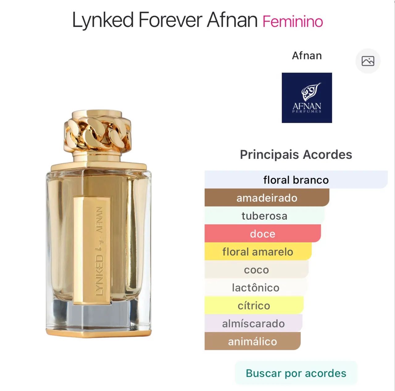 Perfume Lynked Forever Afnan - Foto 2
