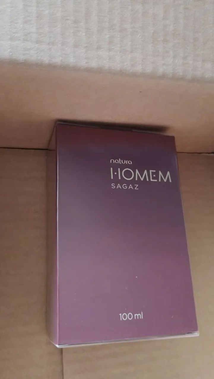 DEO PARFUM NATURA HOMEN SAGAZ  - Foto 2