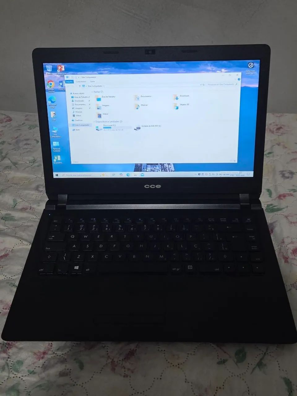 Notebook cce Win Celeron 4gb SSD 128 - leia o anúncio  - Foto 5