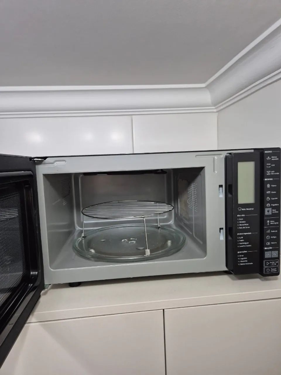 Micro-ondas Brastemp 32 Litros Preto - Foto 4