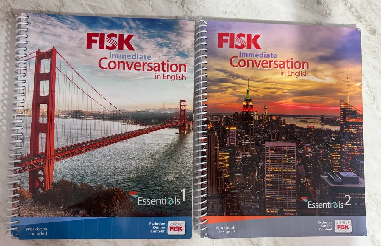 Kit 2 livros Fisk - ESSENTIALS 1 e 2 
