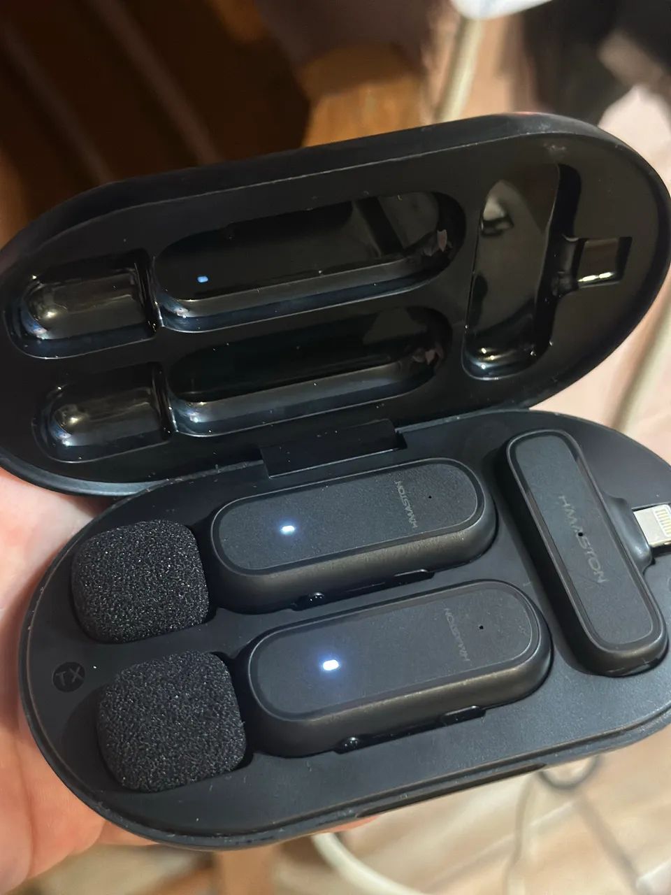 Microfone de lapela