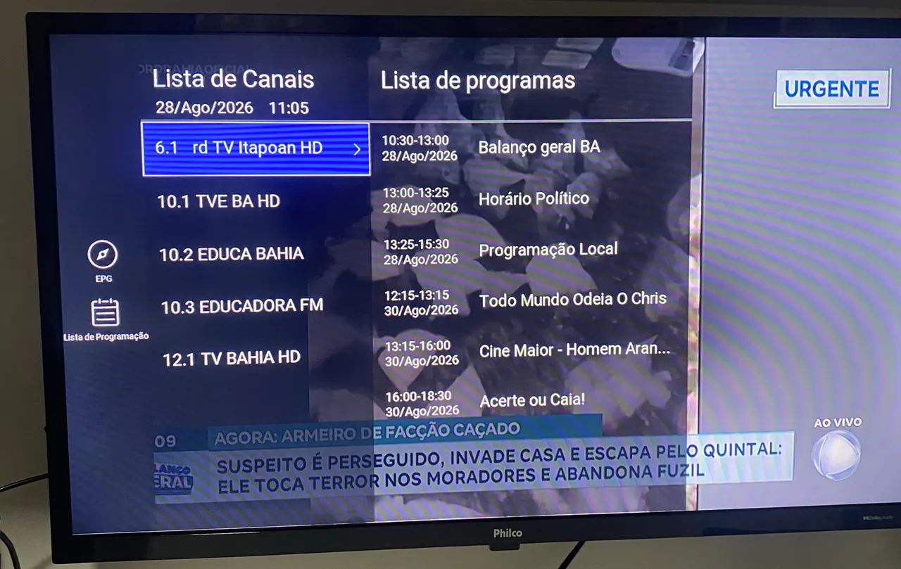 Smart TV Philco 32 polegadas em perfeito estado sem arranhões zerada pouco tempo de uso . - Foto 3