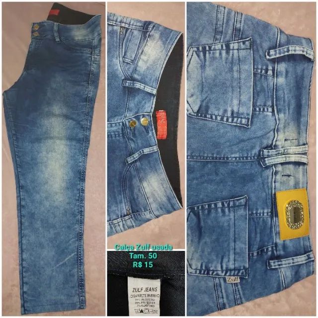 Calças Jeans Diversas Plus Size Tam. 48 e 50 - Foto 2