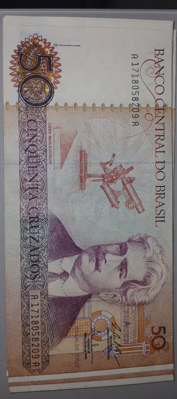 coleção de cedulas antigas (53 cédulas em bom estado) - Foto 5