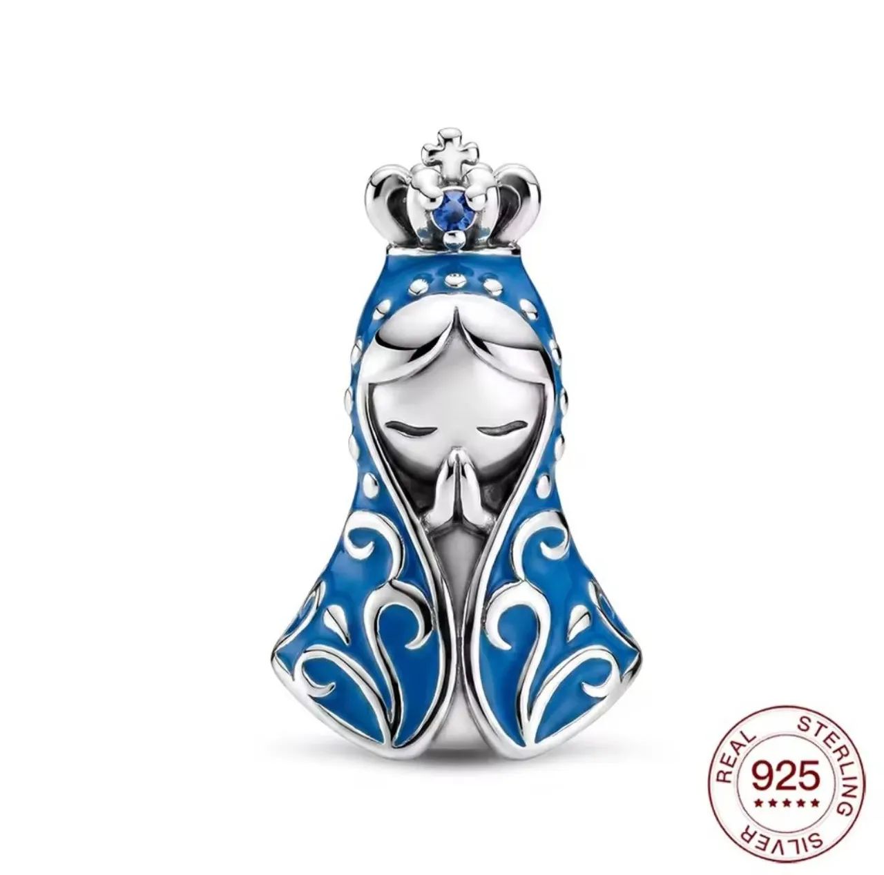 Berloque prata nossa senhora Aparecida  - Foto 5