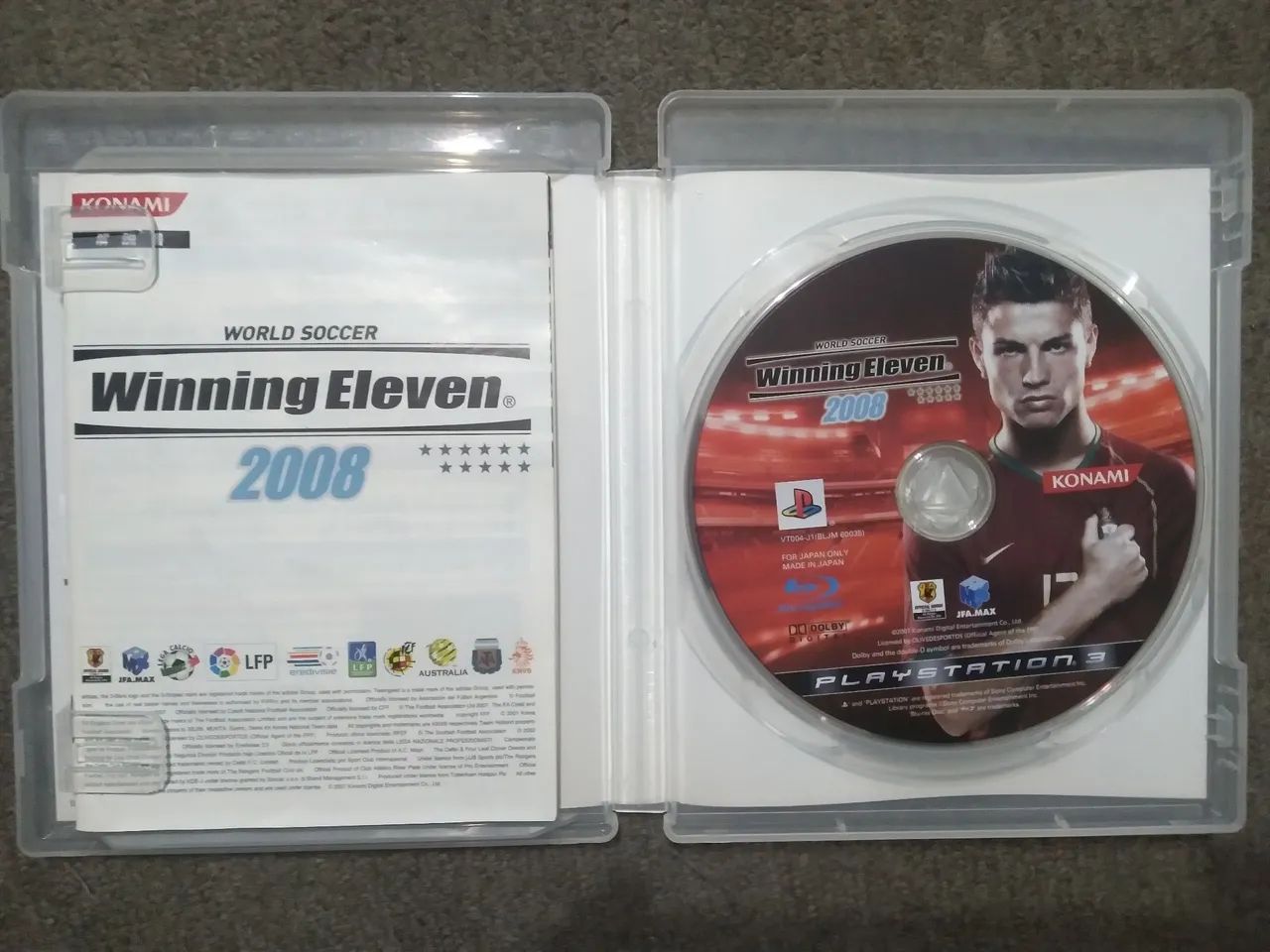 GAME PS3 WINNING ELEVEN 08 (JAPONÊS)  - Foto 2