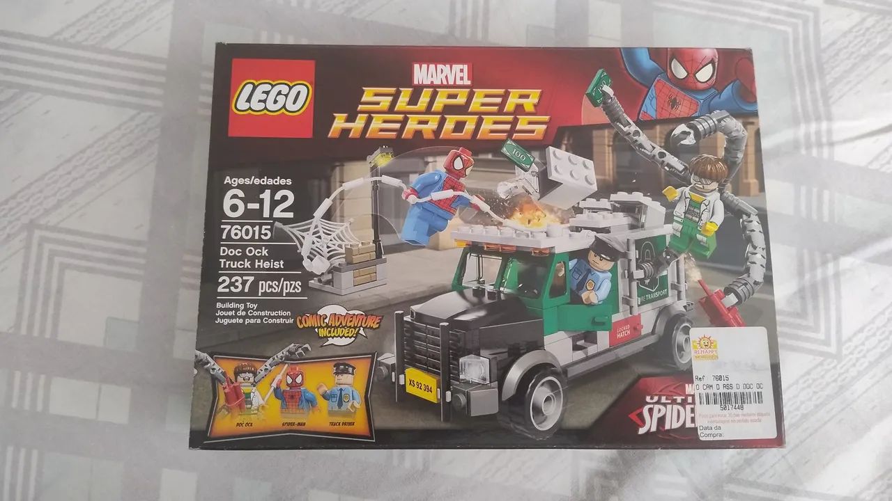 Lego Homem Aranha (76015) - Roubo do Doutor Octopus - Foto 2