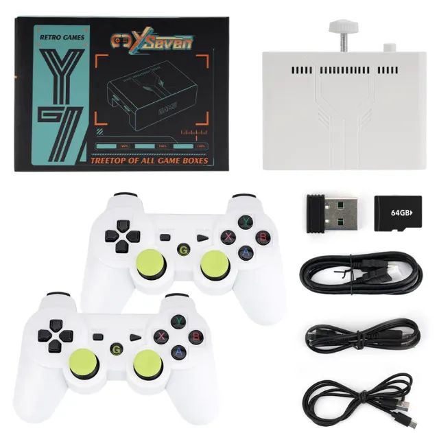 Console Y7 GameStick UPGRADE cartão 64g otimizado Retrogame do JR