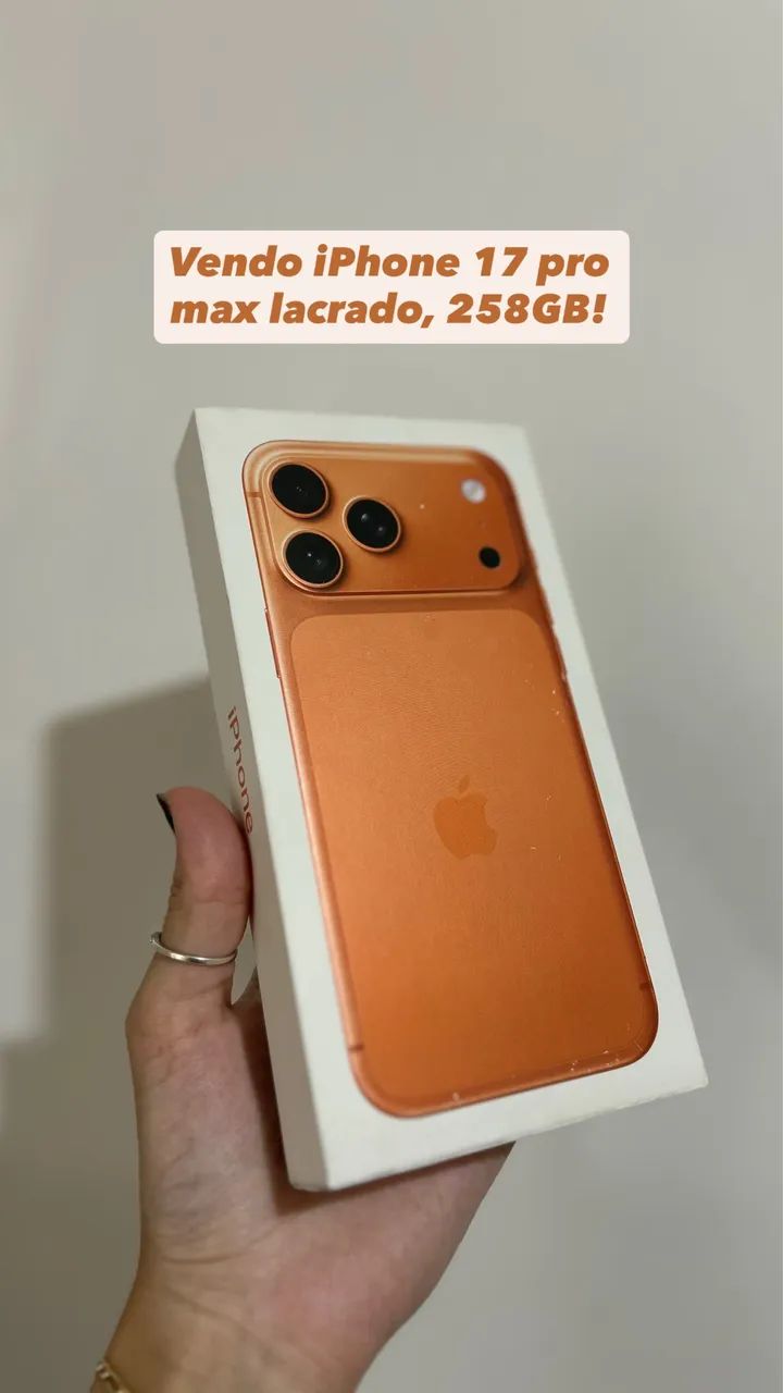 iPhone 17 pro max lacrado  - Foto 2