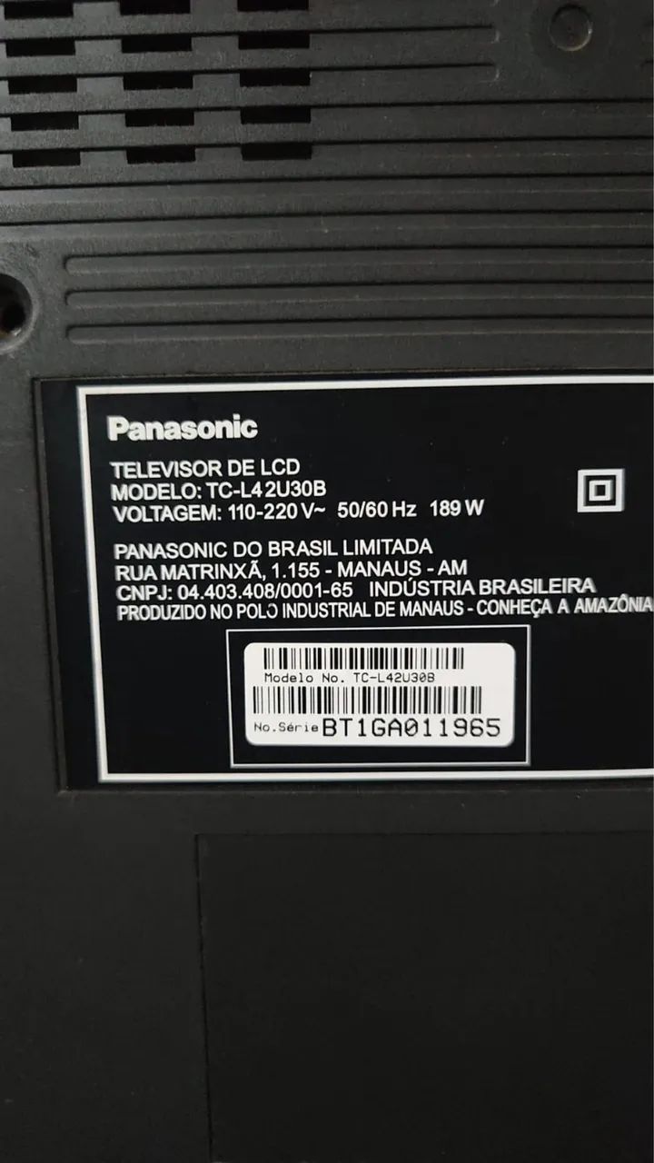 TV Panasonic LCD 42 polegadas  - Foto 5