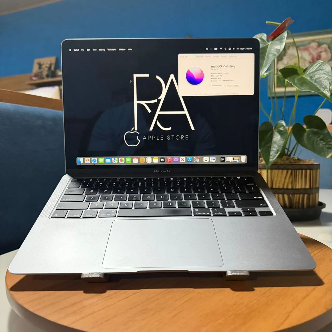 MacBook Air M1 16GB 512GB 充放電256回 残量84% OTH PRODUTOS - MacBook Air, MGQN3BZ/A, Tela 13.3