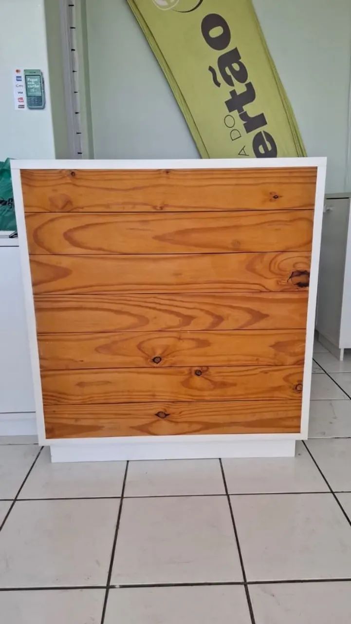 Balcão com gaveteiro em Mdf e pinos projetado  - Foto 2