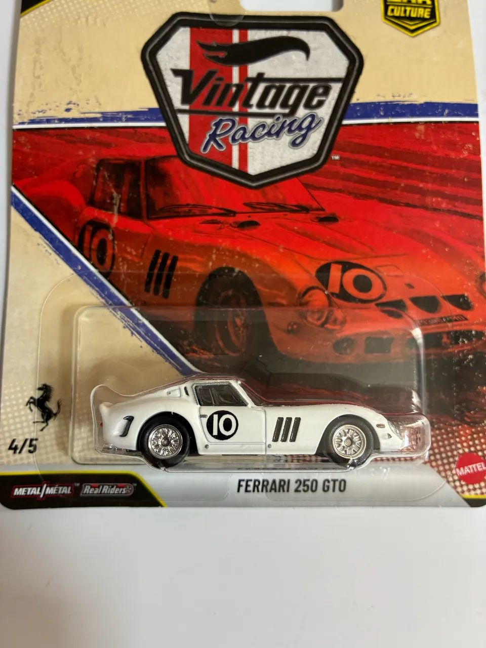 Hot wheels premium vintage racing Ferrari 250 GTO - Foto 2
