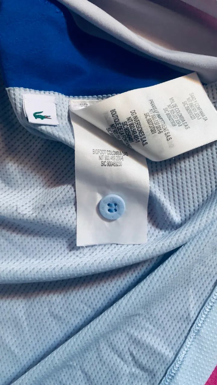 Camisa polo, 1 vez usada!! Comprada diretamente da Lacoste: tamanho G - Foto 2