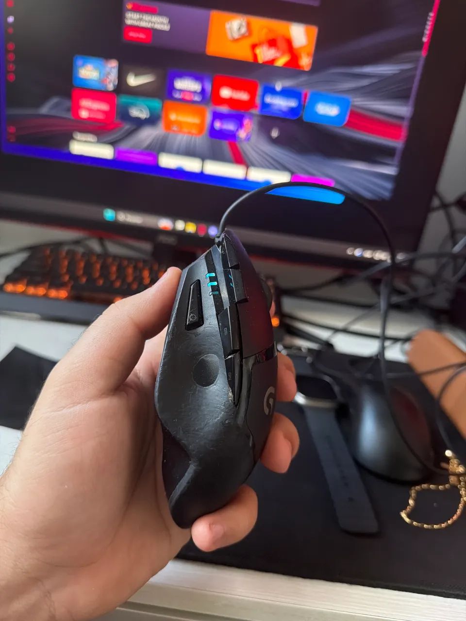 Mouse gamer logitech g402 - Foto 2