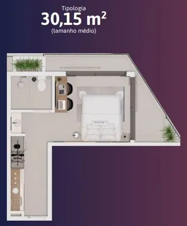 PLANTA 20m²