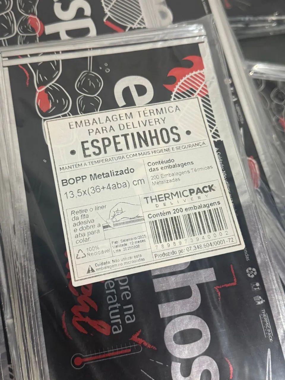 Embalagem térmica para espetinho  - Foto 2