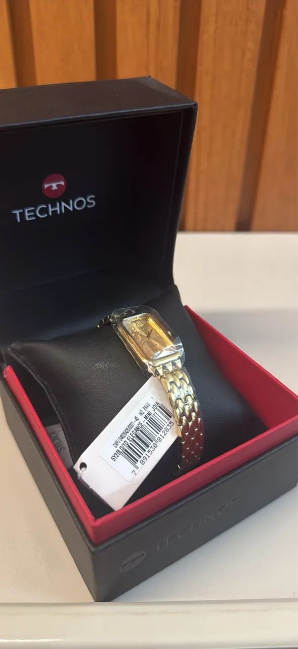 Relógio Technos Feminino Mini Dourado 5Y20LO/1D - Foto 2