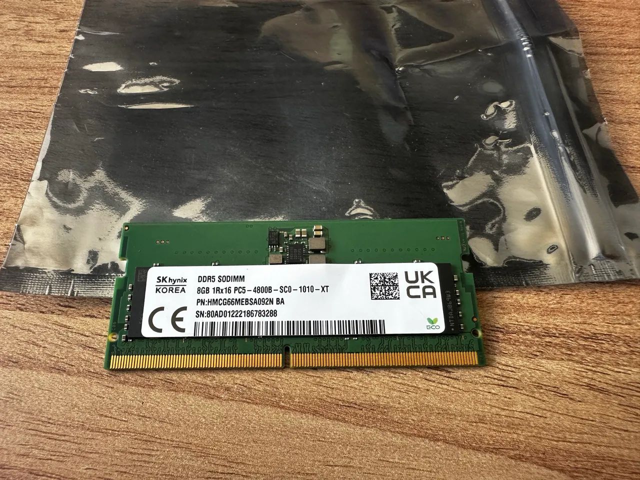 Memória ram 8gb ddr5 4800mhz original - Memória RAM