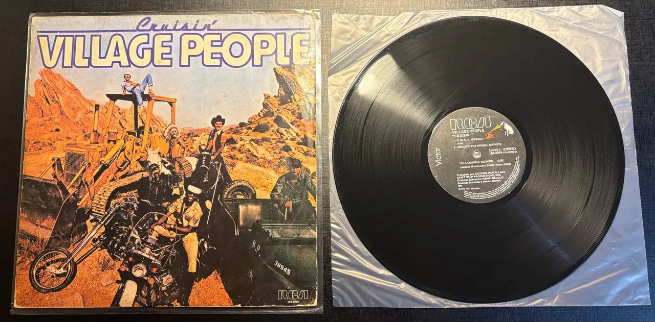vinil lp village people cruisin'