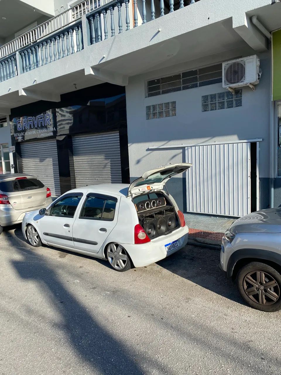 Renault Clio Clio Authentique Hi-Flex 1.0 16V 3p 2008