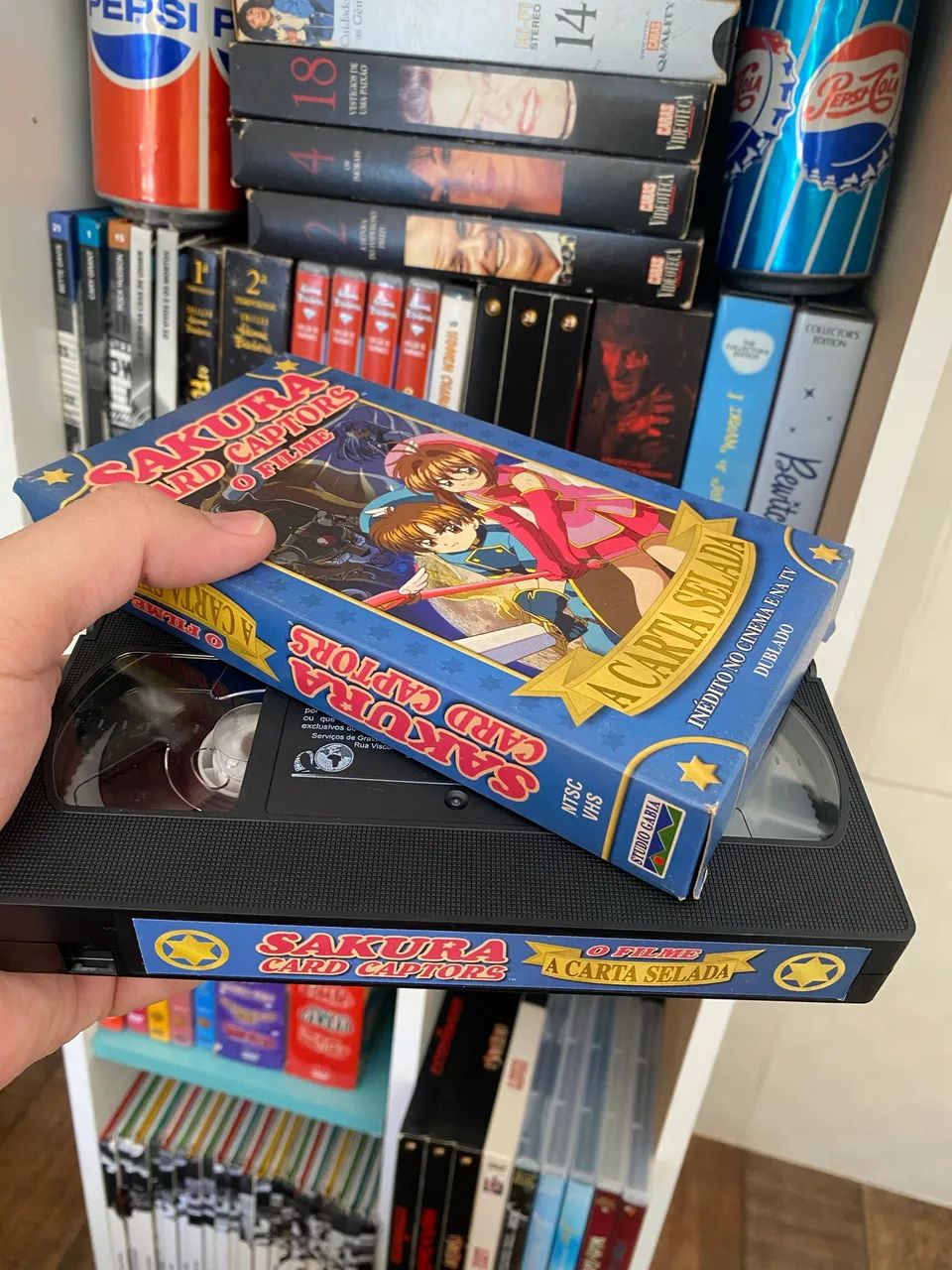 Fita VHS Sakura Card Captors: O Filme - A Carta Selada - Anime