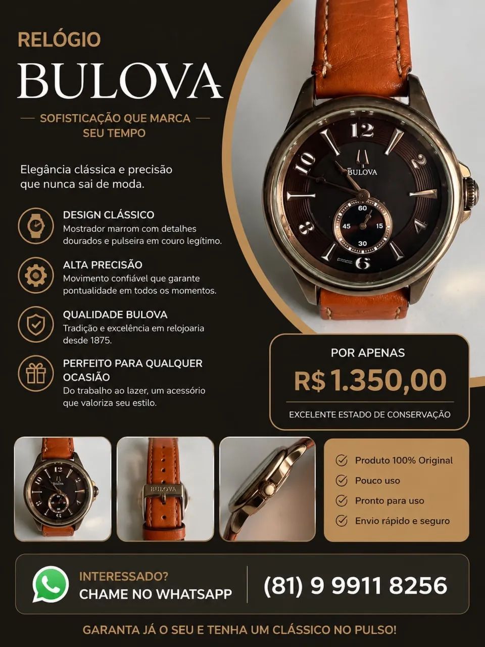 Relógio Bulova