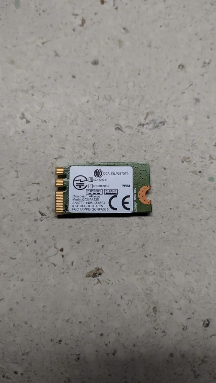 Placa WiFi Original Lenovo G40-80 QCNFA335
