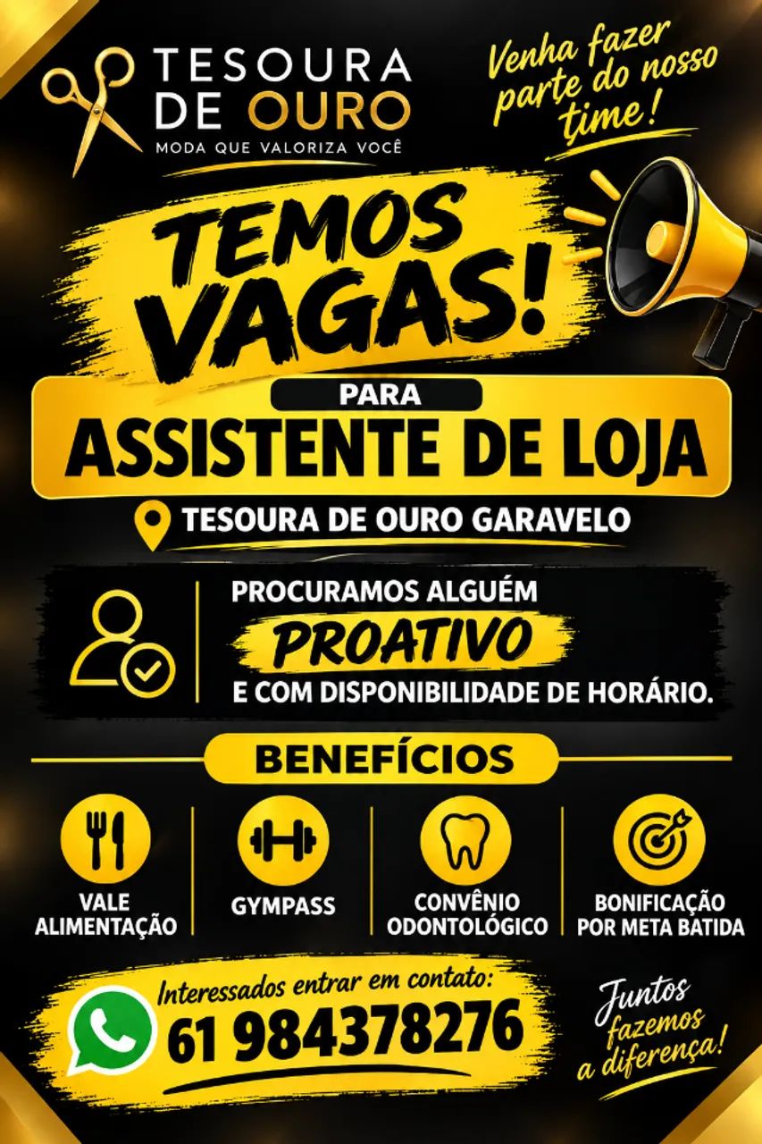 Vaga de emprego 