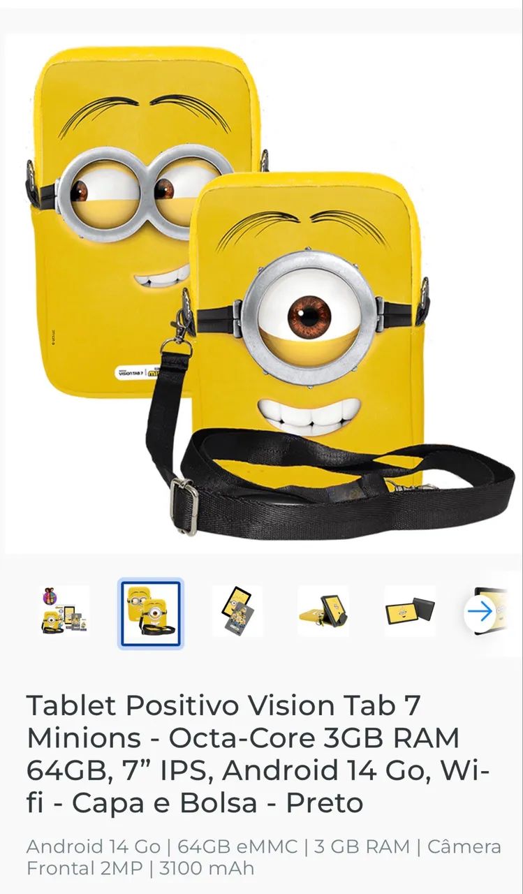 Tablet infantil minions  - Foto 2