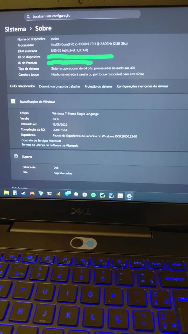 Notebook Gamer Dell G3 15 3500 - Foto 3