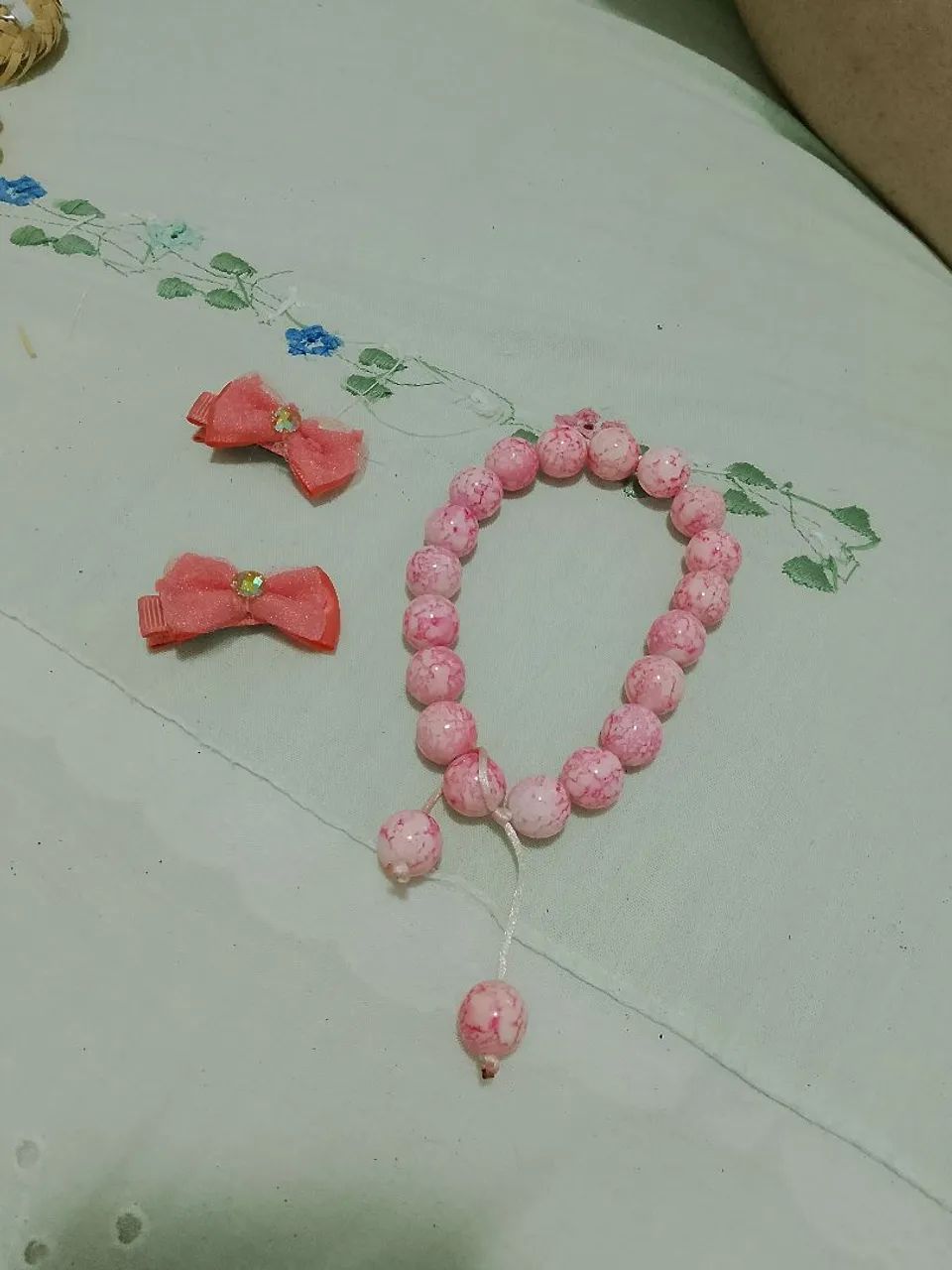 Conjunto Colar e Lacinho - Foto 4