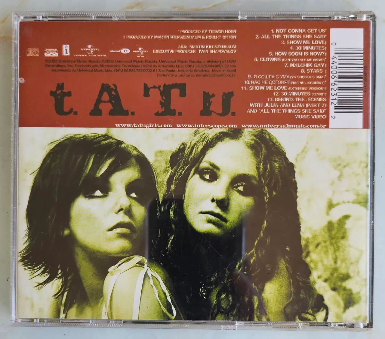 Primeiro cd da dupla T.A.T.U. - Foto 2