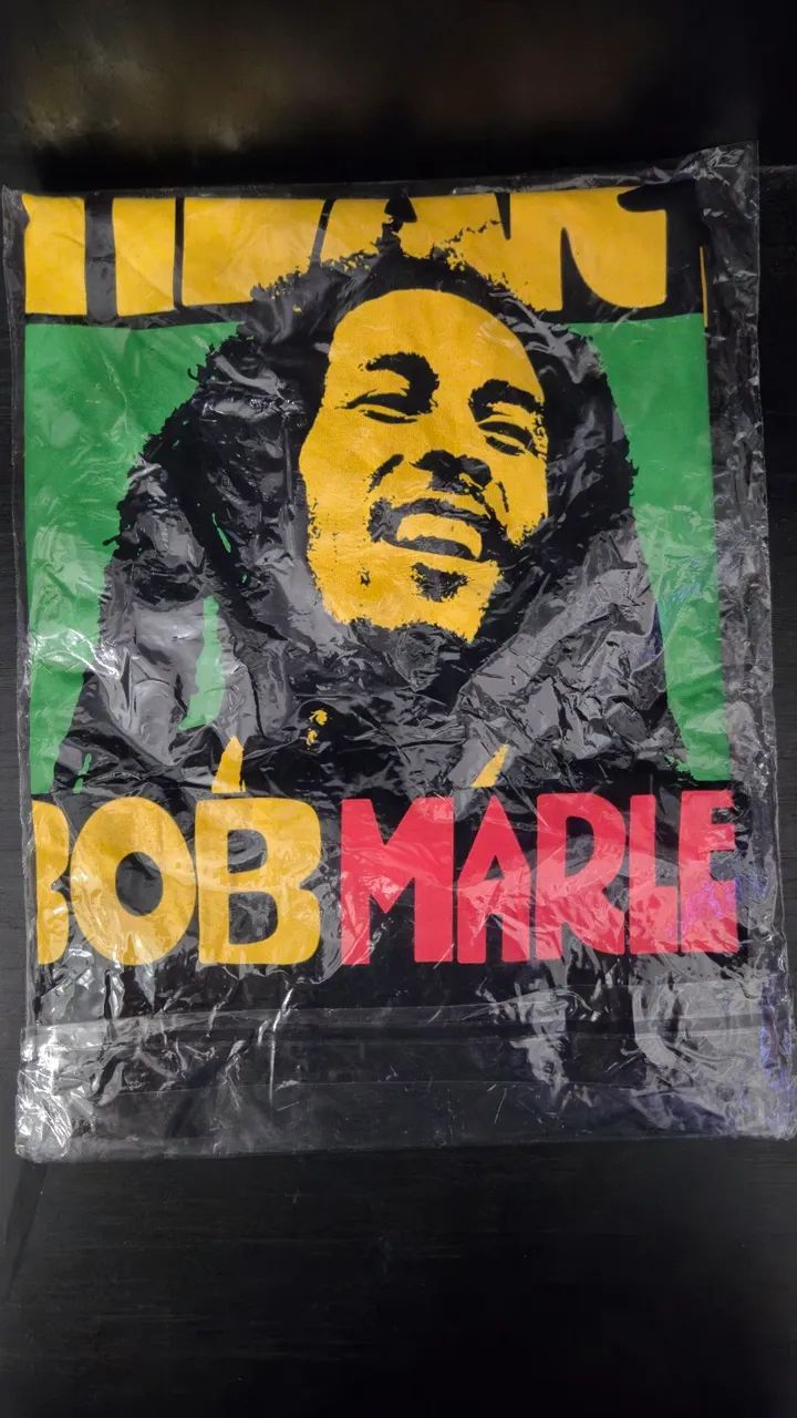 Camiseta Piticas Bob Marley nova - Foto 2
