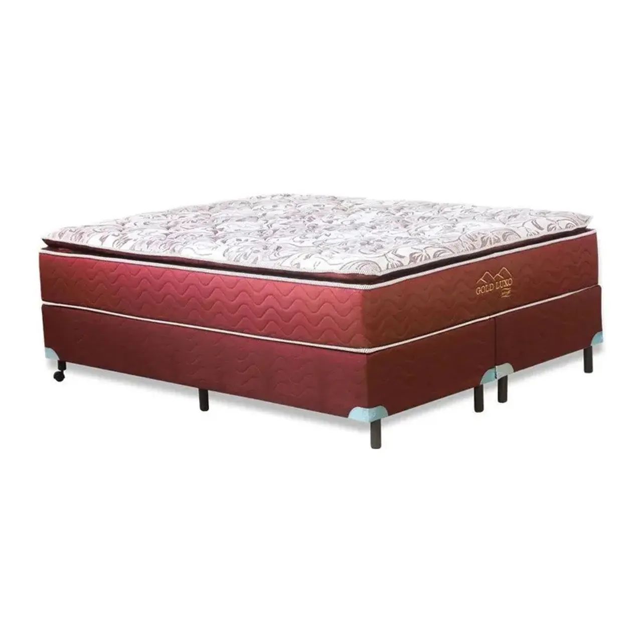Cama box queen Gold luxo semi nova - Foto 2