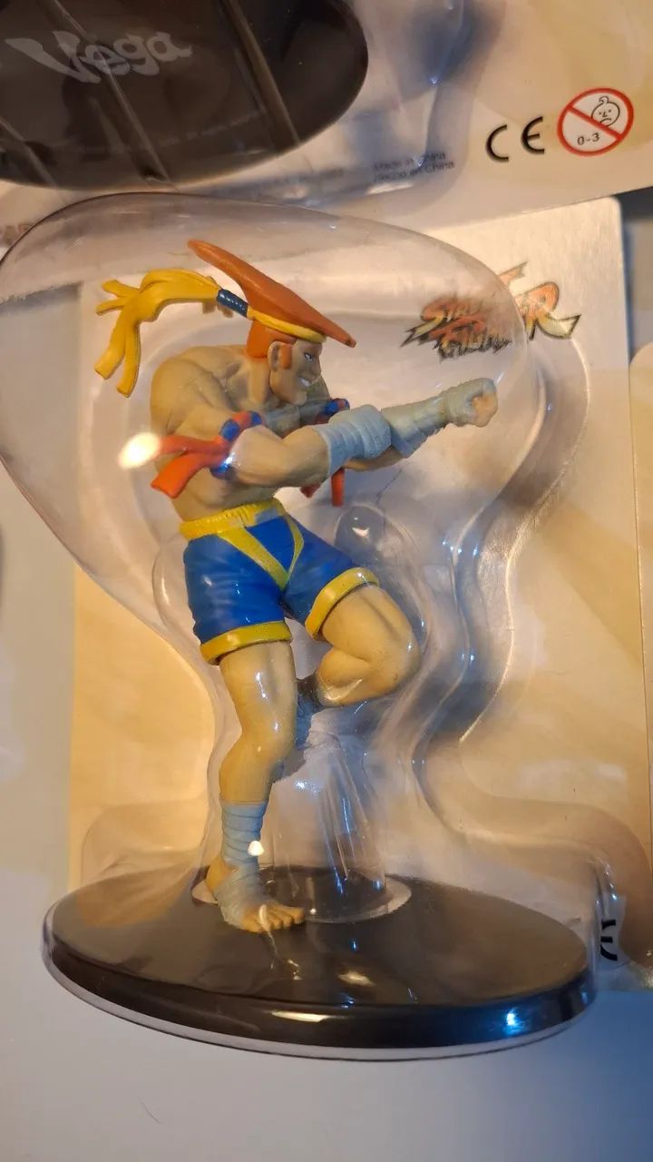 Kit 5 bonecos Street Fighter Capcom Planeta Deagostini - Foto 5