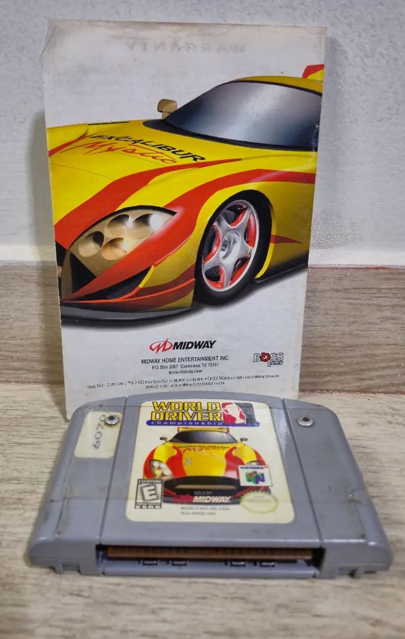 Jogo original Nintendo 64 com manual - Jogos de Vídeo Game - Terra