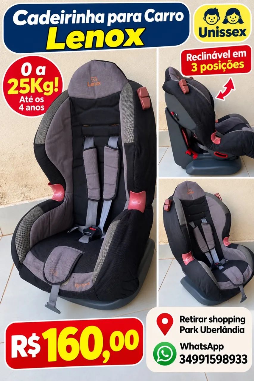 Cadeira Lenox 0 a 25Kg 