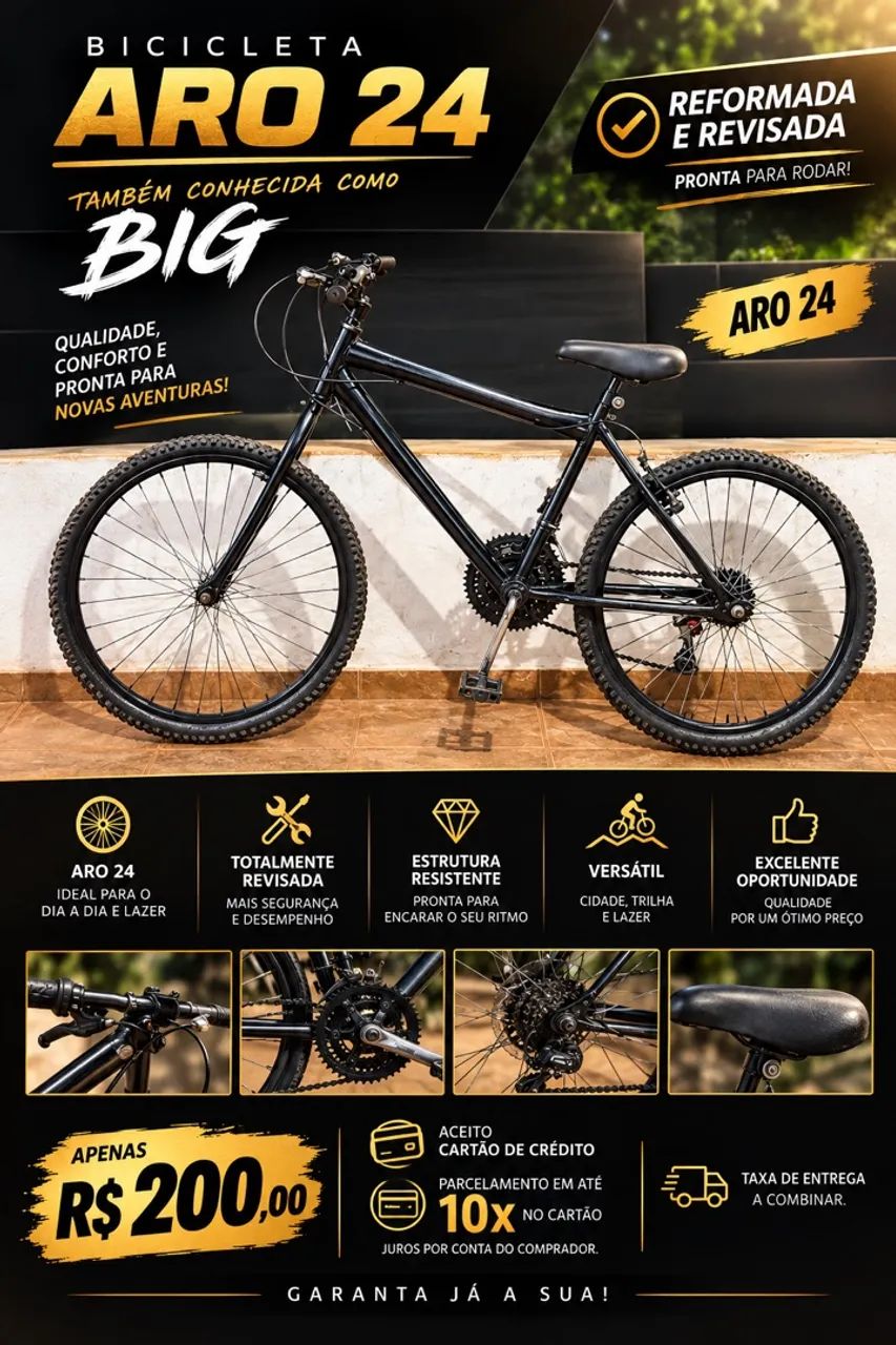 Bicicleta aro 24
