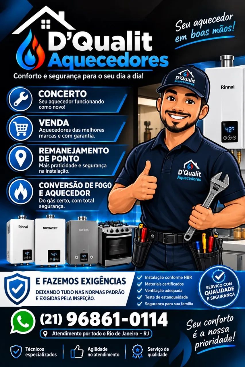 Aquecedor a gás 